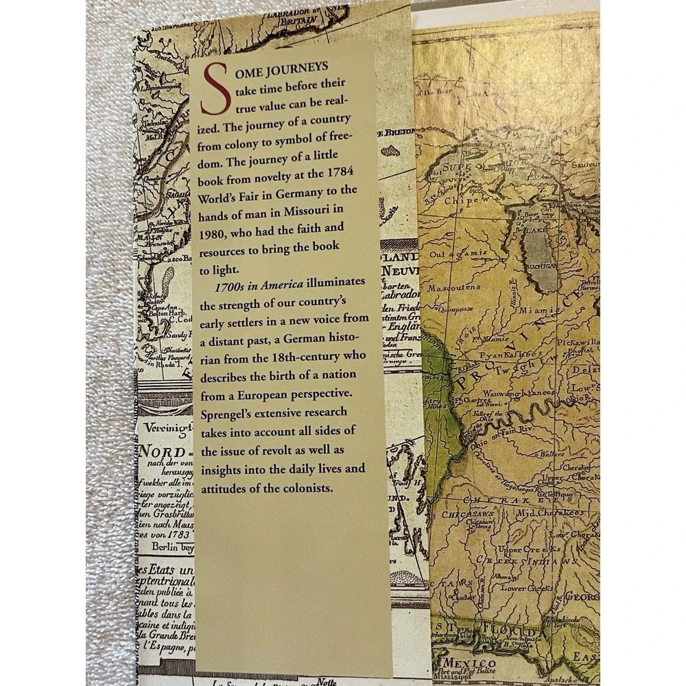 1700s In America By Christian M‎ Sprengel